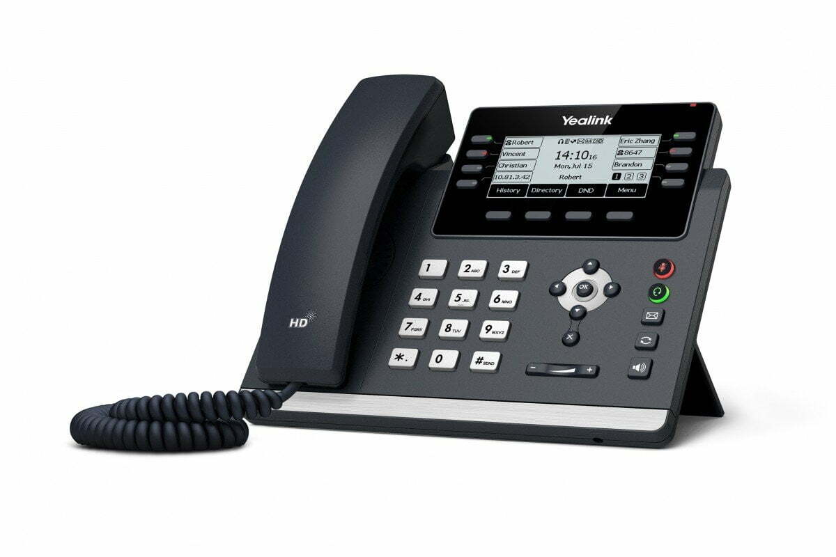 Yealink SIP-T43U - IP-телефон, 2 USB порта