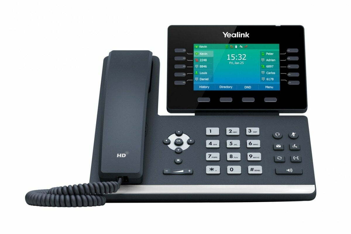 Yealink SIP-T54W - Бизнес-телефон среднего уровня
